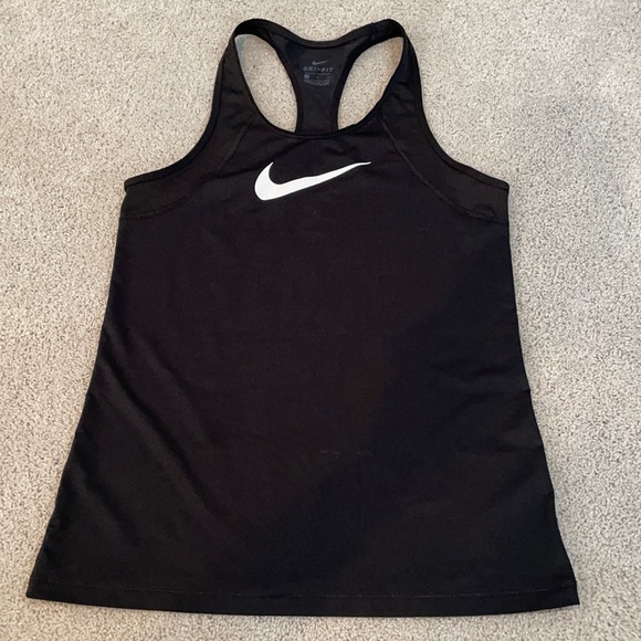 Women’s black Nike Dri-Fit tank top - Picture 1 of 7
